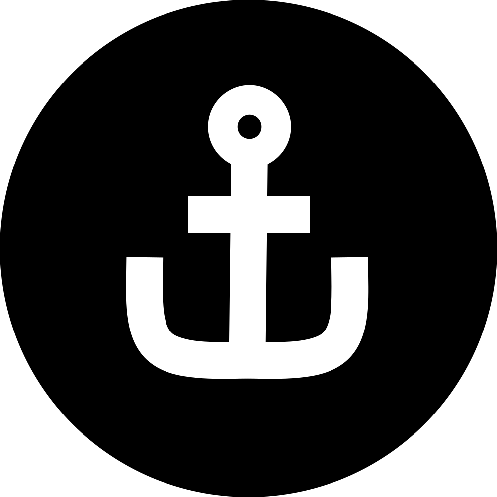 Sort fylt transparent lillesand.social-logo